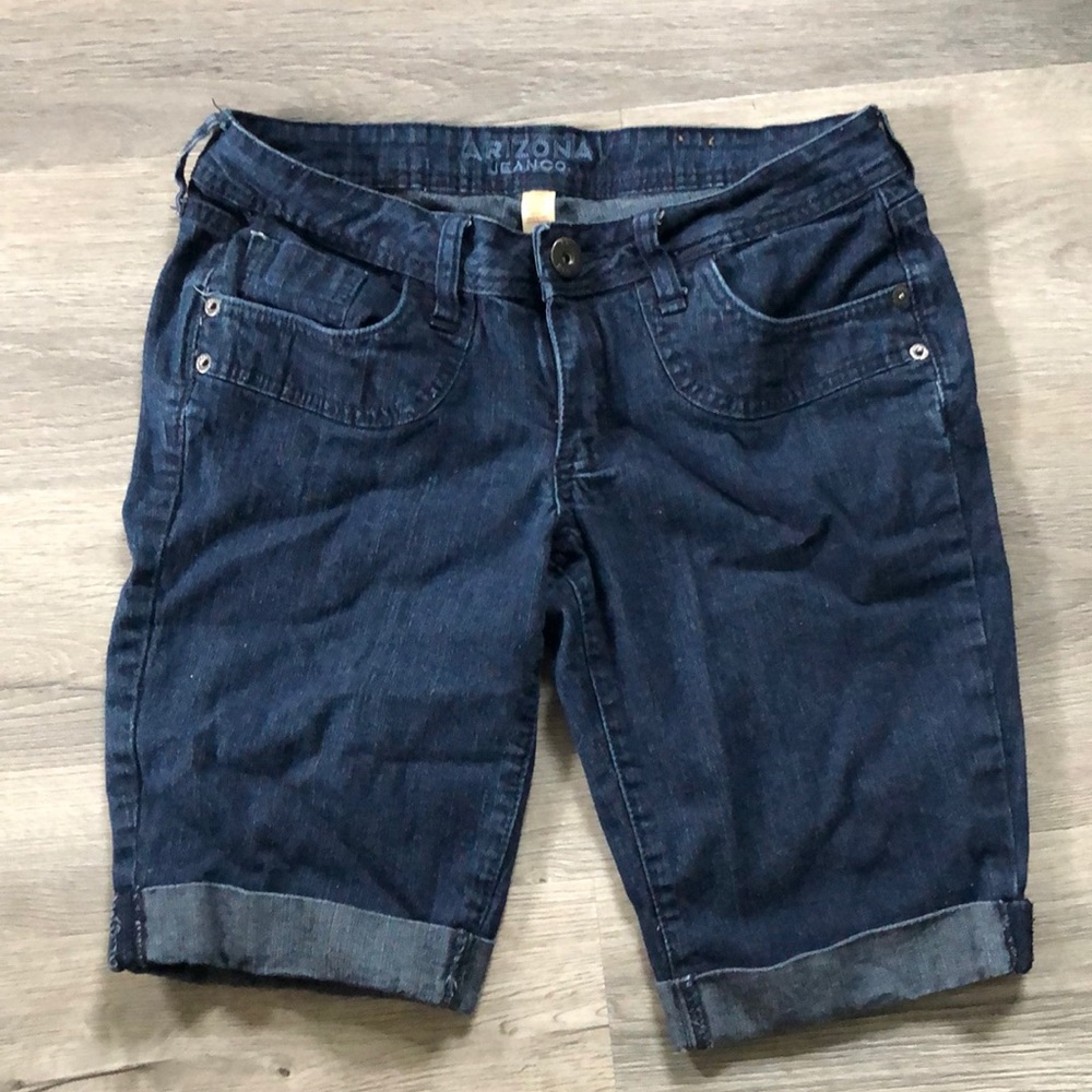 Blue Jean Bermuda Shorts